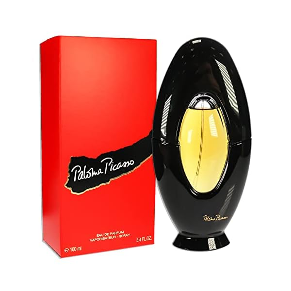 Paloma Picasso Eau de Parfum Spray, Woody Floral, 3.4 Fl Oz