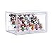 Kuzhi Anti-Dust and Display Acrylic Box,Building Blocks Base Compatible with Various Building Block Toys (14Wx11L, Transparent)