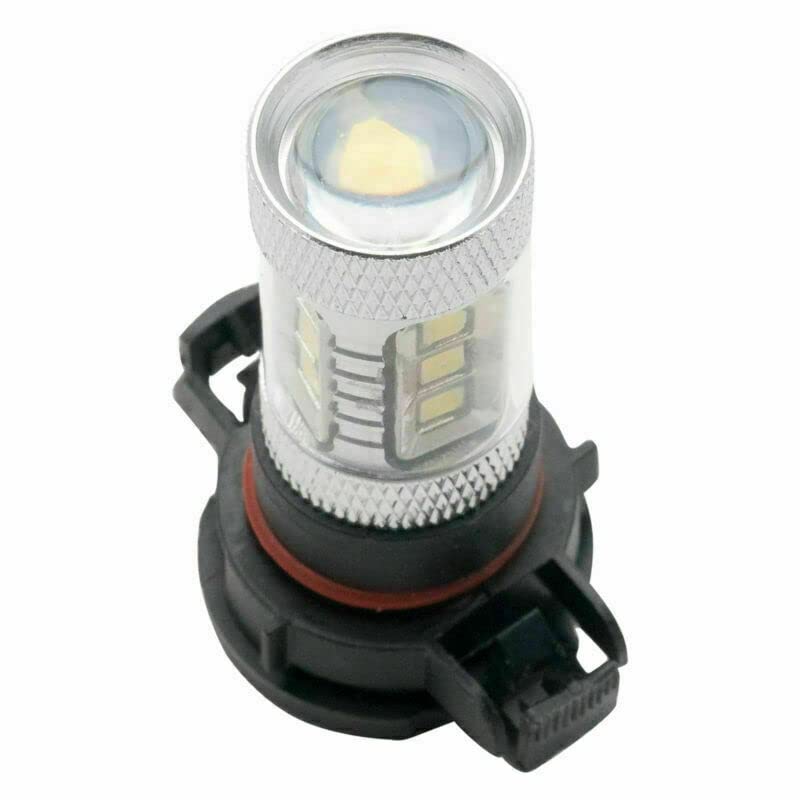 Coppia di lampadine fendinebbia LED 12V 80W H16 PS19W 5202 super luminose 6500K Canbus senza errori, luci diurne, luce bianca