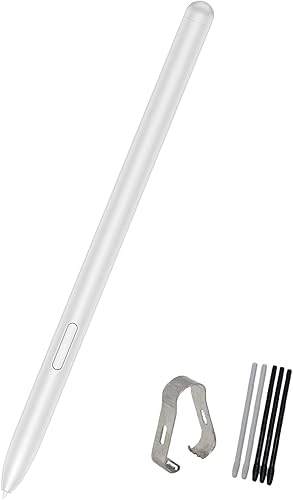 Miniatura 8 de Paquete de 5 puntas negras de repuesto para bolígrafo Tab S7 FE S compatibles con Samsung Galaxy Tab S7 FE S Pen Tips de repuesto + 1 pinza