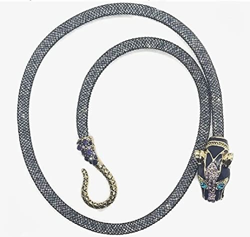 Pave Mesh Necklace - Betsey Johnson #TOP1