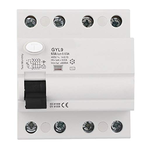 Circuito de Corriente Residual en la iluminación de edificios para proteger redes de 400V CA 3