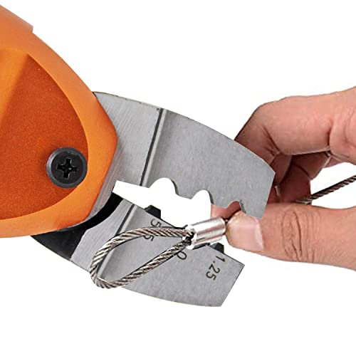 Huanyu Pneumatic Crimper Wire Crimping Machine Pneumatic Crimping Pliers Wire Shear Clamp1.25-2.0-5.5Mm Air Pressure Terminal Crimping Tool Metal For Wire Connector Terminal Nipper Parts #TOP5