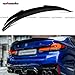 WheelX Rear Spoiler Compatible with 2017-2023 BMW G30 5 Series F90 M5, PSM Style Duckbill Trunk Exterior High Kick Tail Deck Lid Wing Lip Fits 530e 530i 535i 540i 540d 550i M5 (Glossy Black)