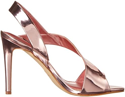 Nine West Women's ITZEL3 Heeled Sandal, Pink, 10 | Image 5