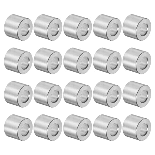 Amazon | uxcell 20個 アルミスペーサー 内径5mm 外径10mm 長さ8mm M5