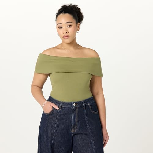 Image of The Drop Womens Jan Off The Shoulder Knit Top