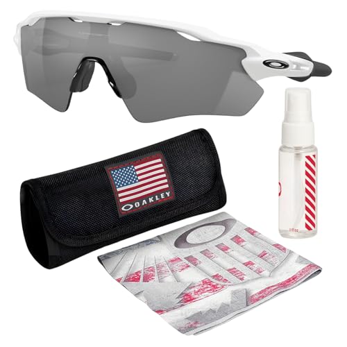 Image of Oakley RADAR EV PATH OO9208 Shield Shape Sunglasses With Official Eyewear Kit