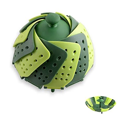 Cyrder Lotus Folding Steamer Basket Cover