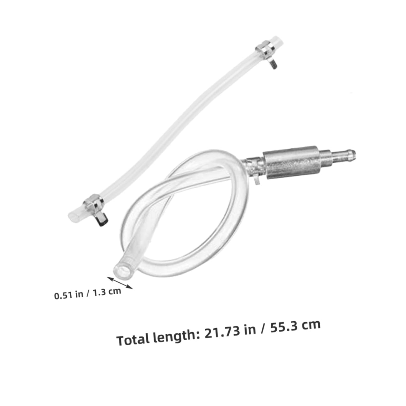 GRIRIW 1Set Brake Fluid Bleeder Hose Kit Motorcycle Bleeding Hose Flexible and Durable for Easy Brake Bleeding Non Return Check Valve Design Convenient Storage Wear Resistant