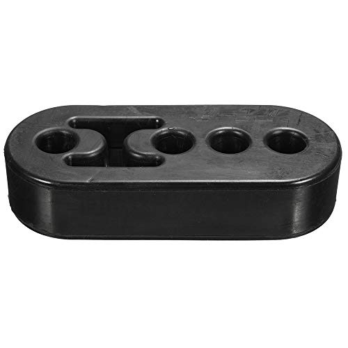 Ajcoflt 2 pcs 4 Furos Carro Veículo Universal Tubo de Escape Montagem Mount Hanger Suporte de Suspen