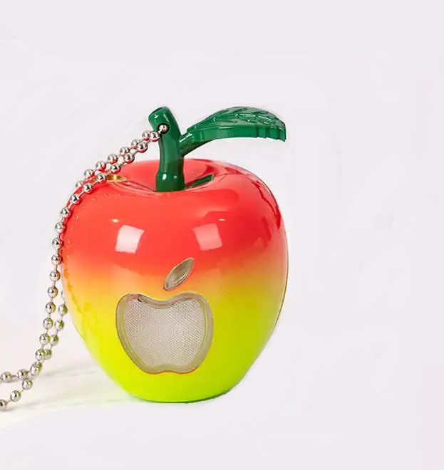 apple cigarette lighter Vintage Mastercraft New York "big Apple" Chrome charging power to your iPhone or iPad Vintage Evans & Napier Golden