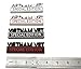Vietnam Vet Special Edition Car Emblem, 3D Raised Metal Decal Exterior Truck Sticker Vietnam Veteran Badges for SUV, Truck, Laptop (Chrome/Black)