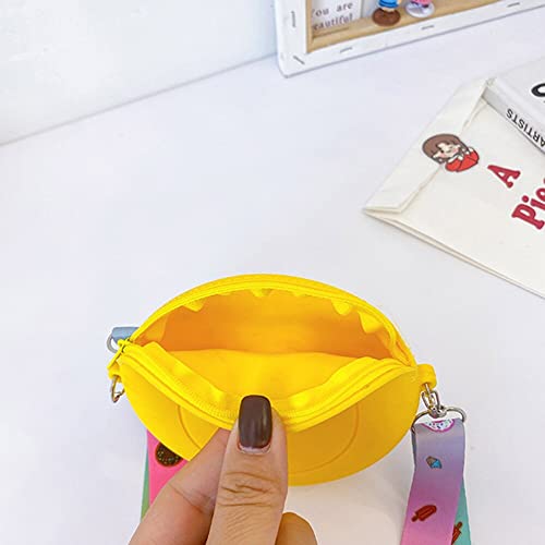 Image of EITHEO Cute Silicon Sling Bag for Girls /Women Crossbody Bag Small Size Handbag Shoulder Bag