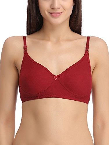 Image of Clovia Women's Cotton Non Padded Wire Free T-Shirt Bra