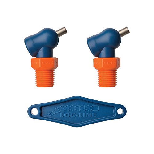 Loc-Line 72093 Acetal HPT Nozzles (XR Style) with Adjustment Lever, 0.160