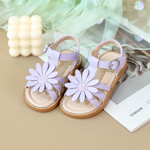 Image of Kiderence Toddler Girls Sandals Little Girls Kids Summer Shoes Toddler Sandals
