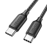 RAVIAD USB C to USB C Charger Cable 2M 100W 20V/5A PD3.0 Type C Cable Fast Charging Data Cable Lead QC3.0 USBC to USBC Cord for iPhone 16 15 SamsungGalaxy S24/S23 Mate 60 Pro MacBook
