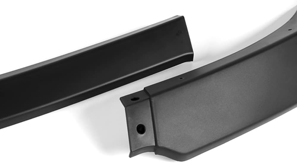 Q1-TECH, Front Bumper Lip fit for Compatible with 2010 2011 2012 2013 Chevy Camaro V6 Model Only (Does Not Fit V8 Models), Front Lip Spoiler Air Chin Body Kit Splitter ABS (Matt Black)