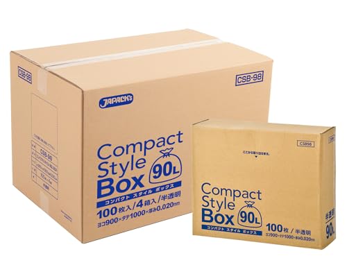 WpbNX BOX^Cv S~ 90L() 0.020mm 100 x 4(400) CSB98 16܂ RpNg |