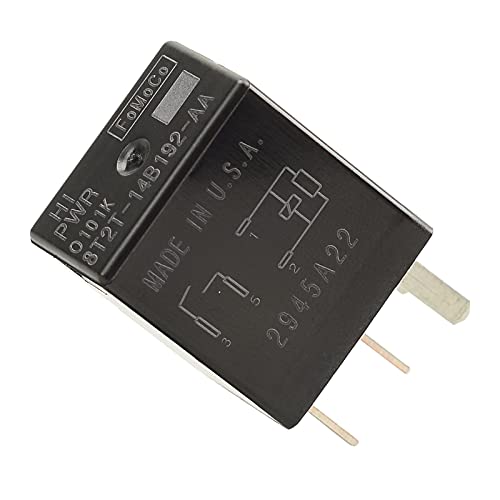 HONGYETAJA 2 Pack OEM 8T2T-14B192-AA ISO Plug in Multi-Function Relay 4-PIN 8T2T14B192AA O101K OEM Hight Power Relay Compatible for F150 F-250