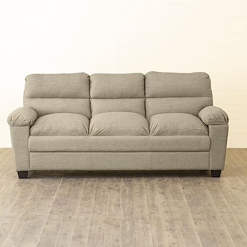 Image of Home Centre Helios Scott Nxt Beige Fabric 3+2 Seater Sofa Set