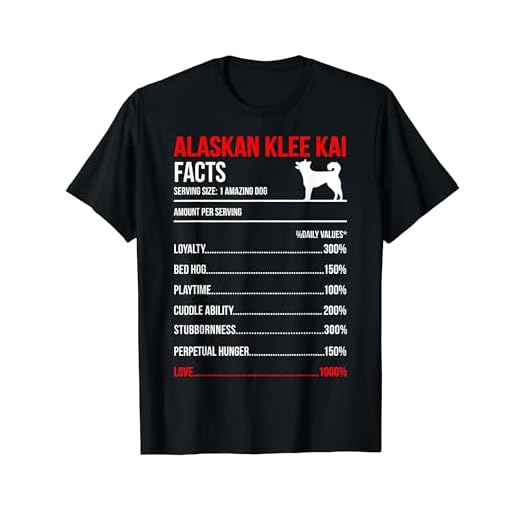 Alaskan Klee Kai Facts Dog Breed Lover Owner T-Shirt