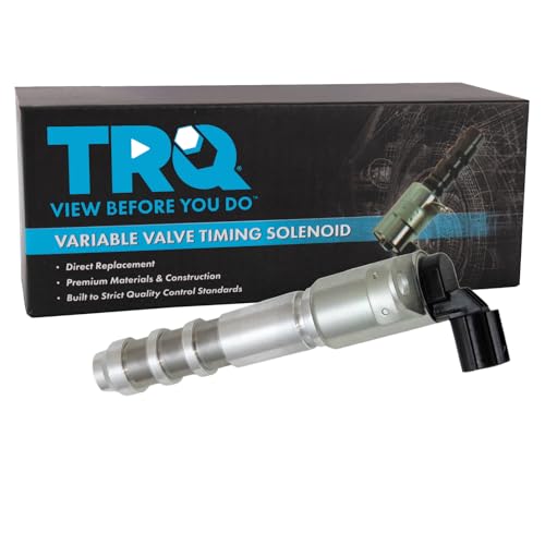 TRQ Engine Camshaft Variable Valve Timing Solenoid VVT Compatible with GM General Motors See Fitment Chart in Product Description to Verify