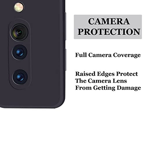 Image of A rtistque Back Cover Case for OnePlus 8 with Camera Protection | Shockproof TPU | Stylish Protective Design | Slim Fit | Ultra Matte | OnePlus 8 Back Cover - Black