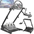 Kerdele Suporte Cockpit Para Volante, Cockpit Simulador, Suporte de Volante de Corrida, Suporte Para Volantes Preto, Steering Wheel Stand