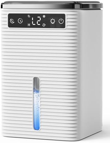Deumidificatore Casa Muffa, 2500ML, 30dB Ultra Silenzioso, Deumid...