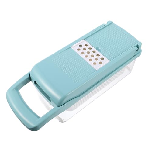 lurrose 多機能野菜カッター 種ステンレス刃採用 安定操作 省力設計 卵白離機能付き ハンドガード 野菜みじん切り フルーツスライサー