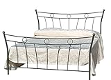  Europrimo Letto Matrimoniale in Ferro Battuto Classico Stile Italiano Ramato Anticato Arco