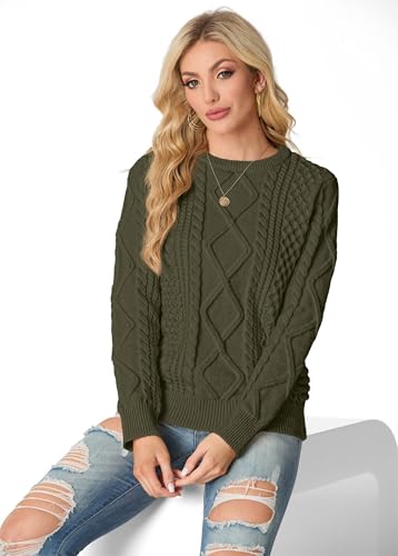 Image of GRECERELLE 2026 Womens Fall Winter Long Sleeve Casual Pullover Sweater Tops