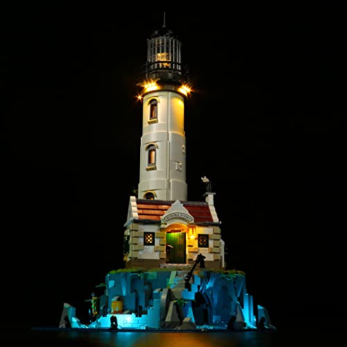 Led Light Kit for Lego Lighthouse Led Lighting Set for Lego 21335 Motorised Lighthouse, Not Include Models