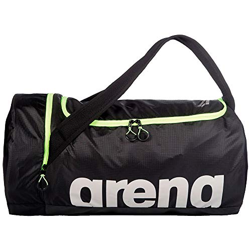 Mochila Arena Duffle/Preto-Amarelo-Prata