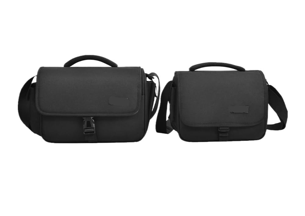 Borsa A Tracolla For Fotocamera Adatta For Canon For Nikkon For Sony For Obiettivi Fujifilm Borse Resistenti All'acqua For La Fotografia All'aperto(Black-L)