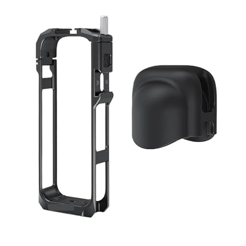 FDMOZRE ���^���t���[���p DJI Insta 360 X5 �J�����P�[�W�V�F�� �V���R�������Y�J�o�[�}�E���g�p