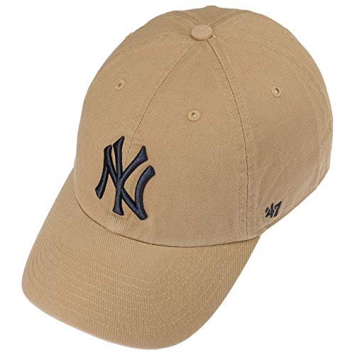 '47 Brand Relaxed Fit Cap MLB New York Yankees Khaki Beige miniatura 4
