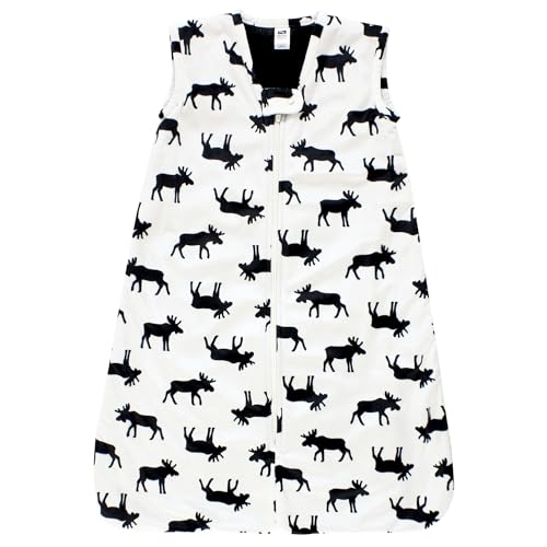 Image of Hudson Baby Infant Girls Long Sleeve Plush Faux Fur Sleeping Bag, Wearable Blanket