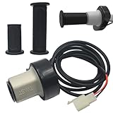 GEARLINTON 24V ツイストグリップスロットルとハンドルバーグリップキット Razor E200 E300 電動スクーター MX350 ダートロケットポケットモッズ E300 4線ツイストスロットル交換用