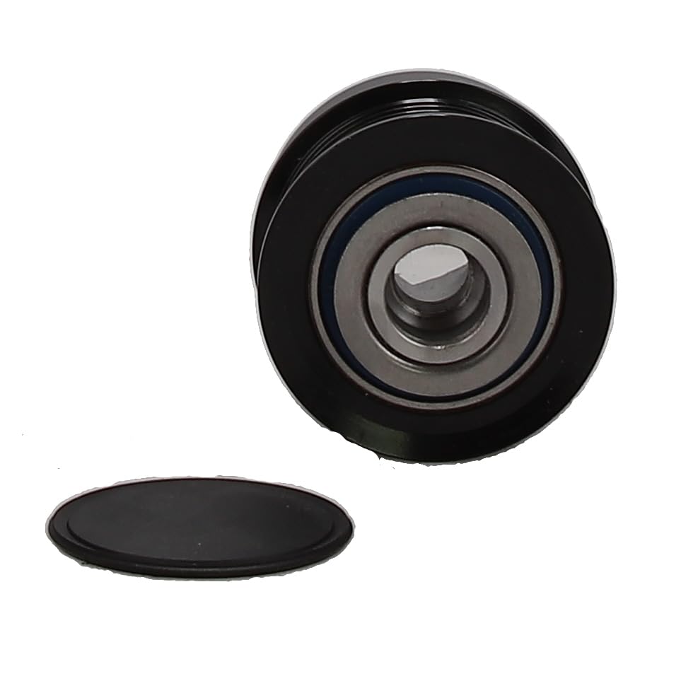 New Premium Grade 6-Groove Decoupler Pulley Compatible with Jeep Wrangler 2018 2019 2020 2021 2022 2023 & Gladiator 20 21 22 23 V6 3.6L 3604cc Replaces 021040-32806 920080 0210403280 021040-3280