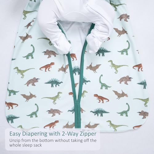 Image of LollyBanks Sleep Sack, 100% Cotton Neutral Baby Sacks, 0.5 TOG Sleep Sacks Lightweight with 2-Way Zipper