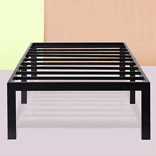 PrimaSleep 18 Inch Ultimate Strength High Profile Heavy Duty Steel Slat/Anti-Slip/Extra Support/Easy Assembly/Mattress