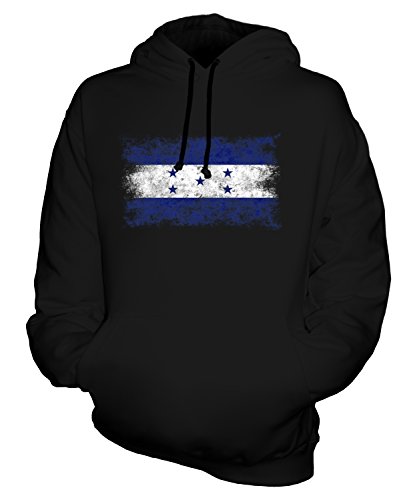 Sweat Pull à Capuche Honduras Unisexe Idéal Contre le Froid au Style Vintage