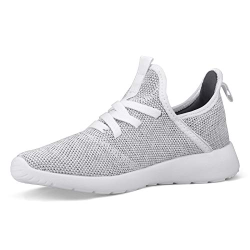 Image of Flysocks Womens Walking Sneakers Lightweight Comfortable Casual Fashion Sneakers Sports Gym Athletic Tennis Shoes, C-white Mix, 11