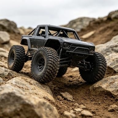 Gomma Pneumatici Roccia 119mm 4Pezzi per Traxxas‌ per TRX4 1/10