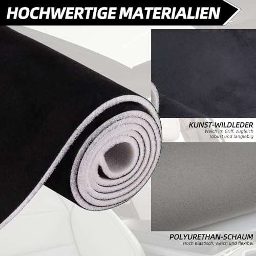Tapis de toit en daim isolant phonique pour camping-car - 4