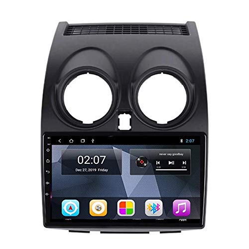 Android 8.1 GPS Navigation Radio, 9 Zoll Full Touch Screen Autoradio, für Nissan Qashqai 2006-2013, mit Lenkradkontrolle Bluetooth USB FM