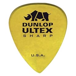 Jim Dunlop 433 Ultex Sharp Player 0.73 mm médiator, Tequila-Or (pièce) - Les Beatles, Paul McCartney, John Lennon, RIngo Starr, George Harrison